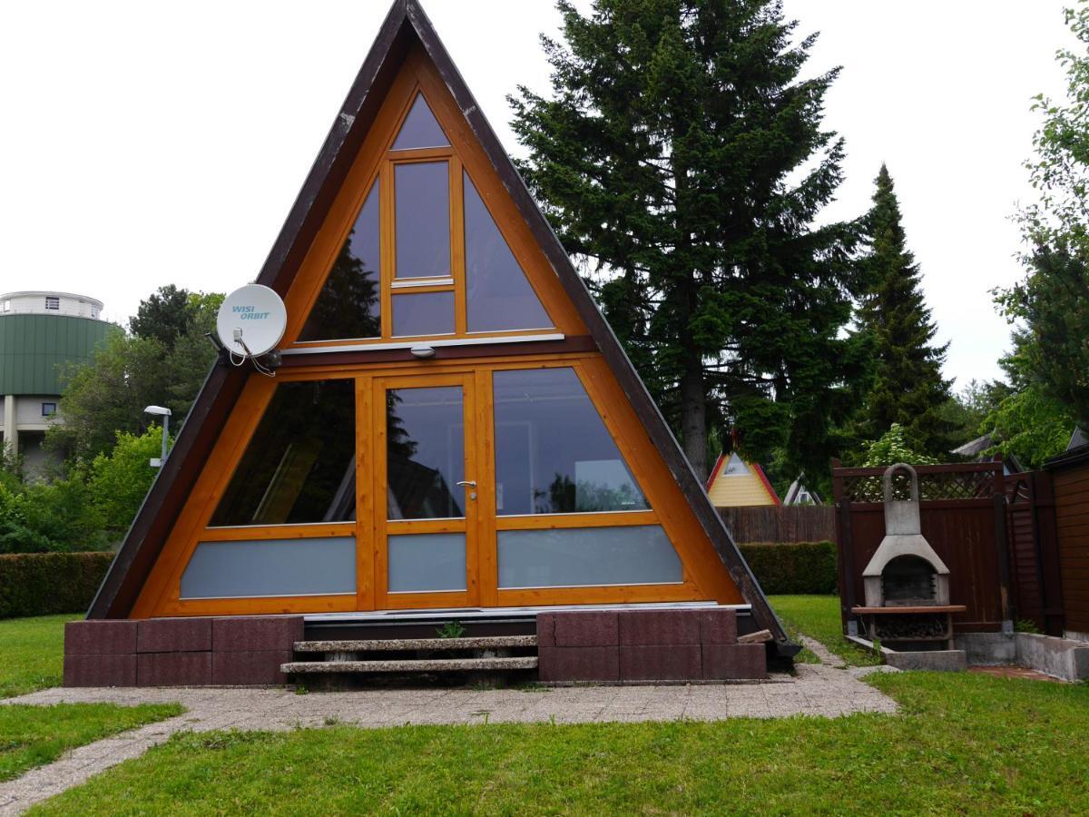 Villa Ferienhaus im Nordschwarzwald - Nurdachhaus in Waldrandlage Haus Florine Schellbronn Exterior foto